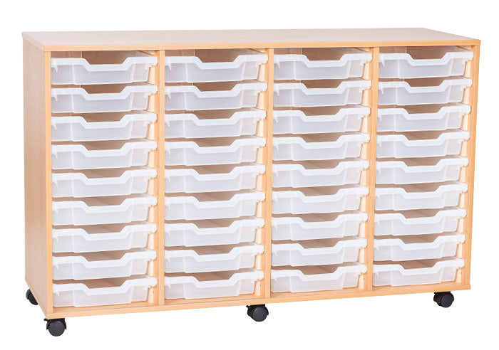 School 9 High 36 Tray Quad Unit