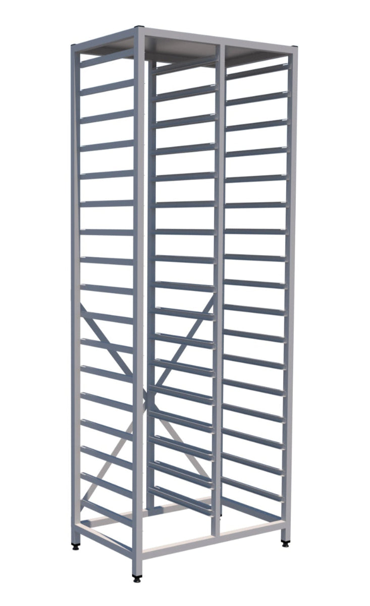 Gratnells Science Tall Double Fixed Runner Frame (Assembled)