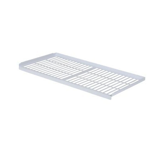 Gratnells Classic Double Slatted White Shelf with Clips
