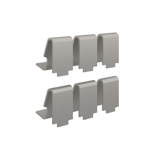 Gratnells Science Shelf Clips x 4 Pack of 6