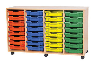 School 8 High 32 Tray Quad Unit