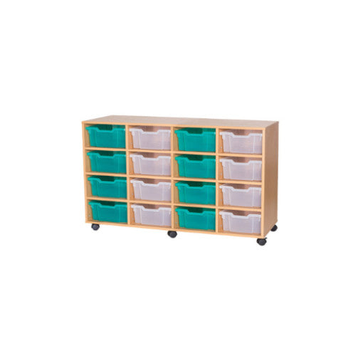 School 8 High 32 Tray Quad Unit