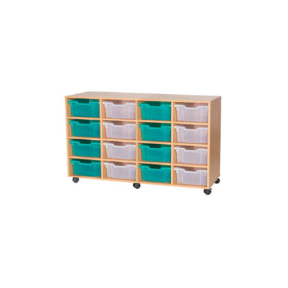 School 8 High 32 Tray Quad Unit
