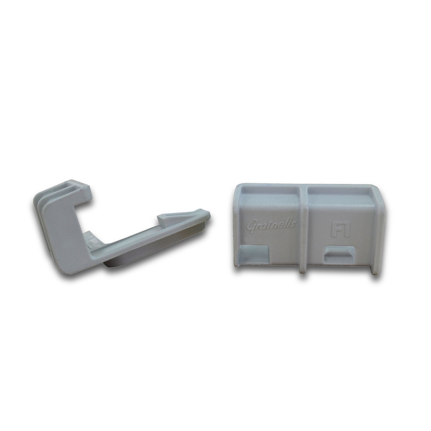Gratnells Tray Clips for StopSafe Runner Dove Grey Pack of 100 Pairs