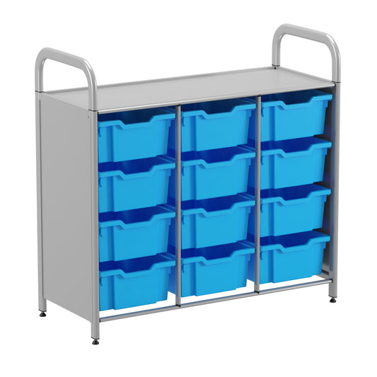 Gratnells Callero Custom Low Treble Starter Unit 12 Deep Trays