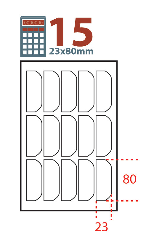 Gratnells Standard Extra Deep 50mm Foam Insert 15 Graphic Calculators 80 x 23mm Pack of 6