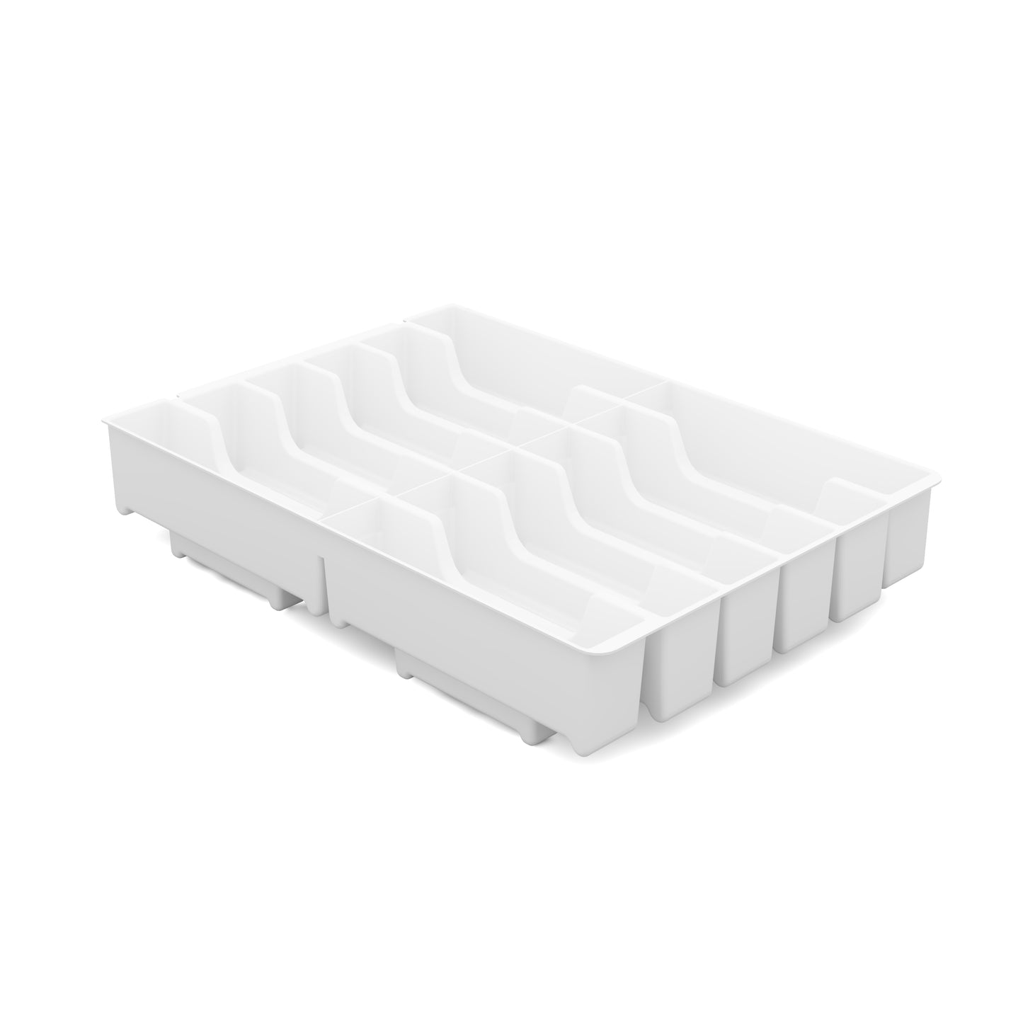 Gratnells Standard Shallow Moulded Insert 12 Stationery Sections Pack of 6