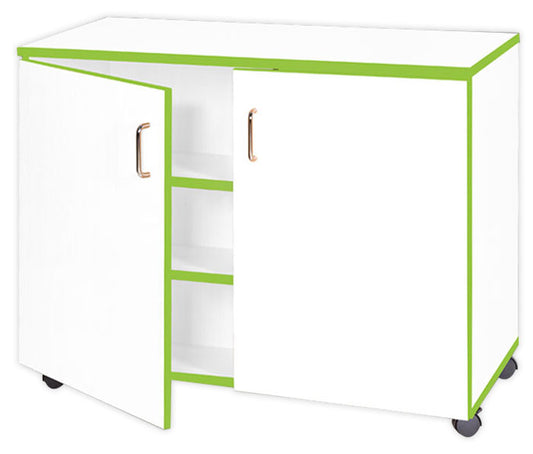 School JAZ 861mm High Triple Width Cupboard