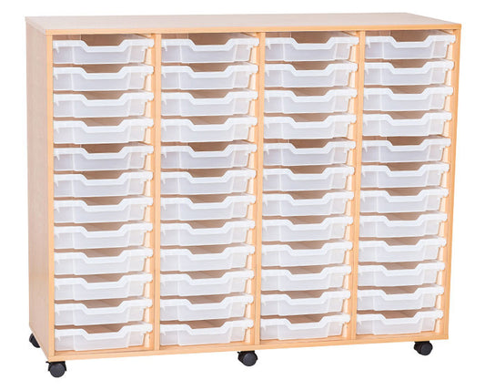 School 12 High 48 Tray Quad Unit
