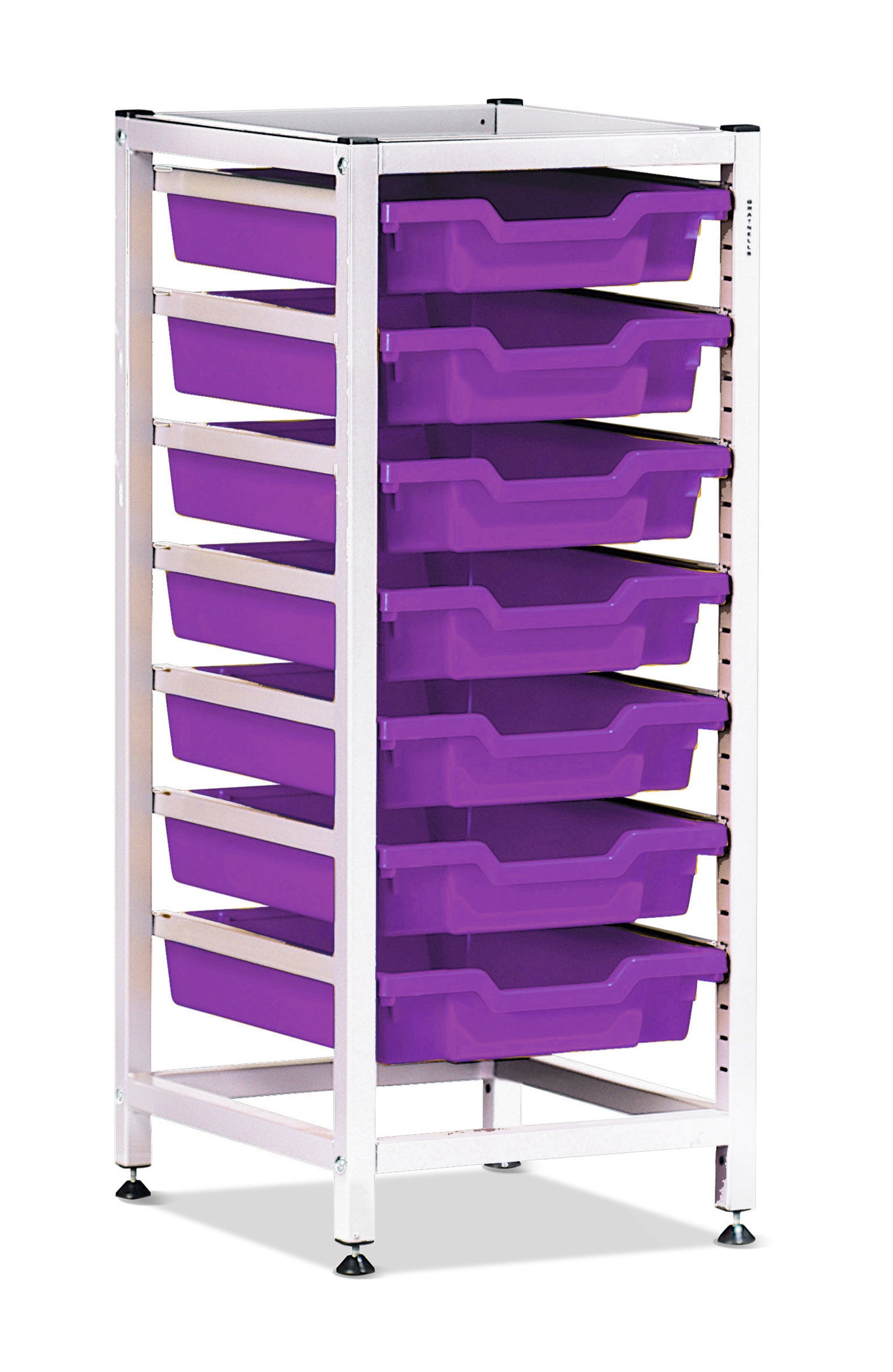 Gratnells Science Bench Height Single Frame 7 Shallow Trays