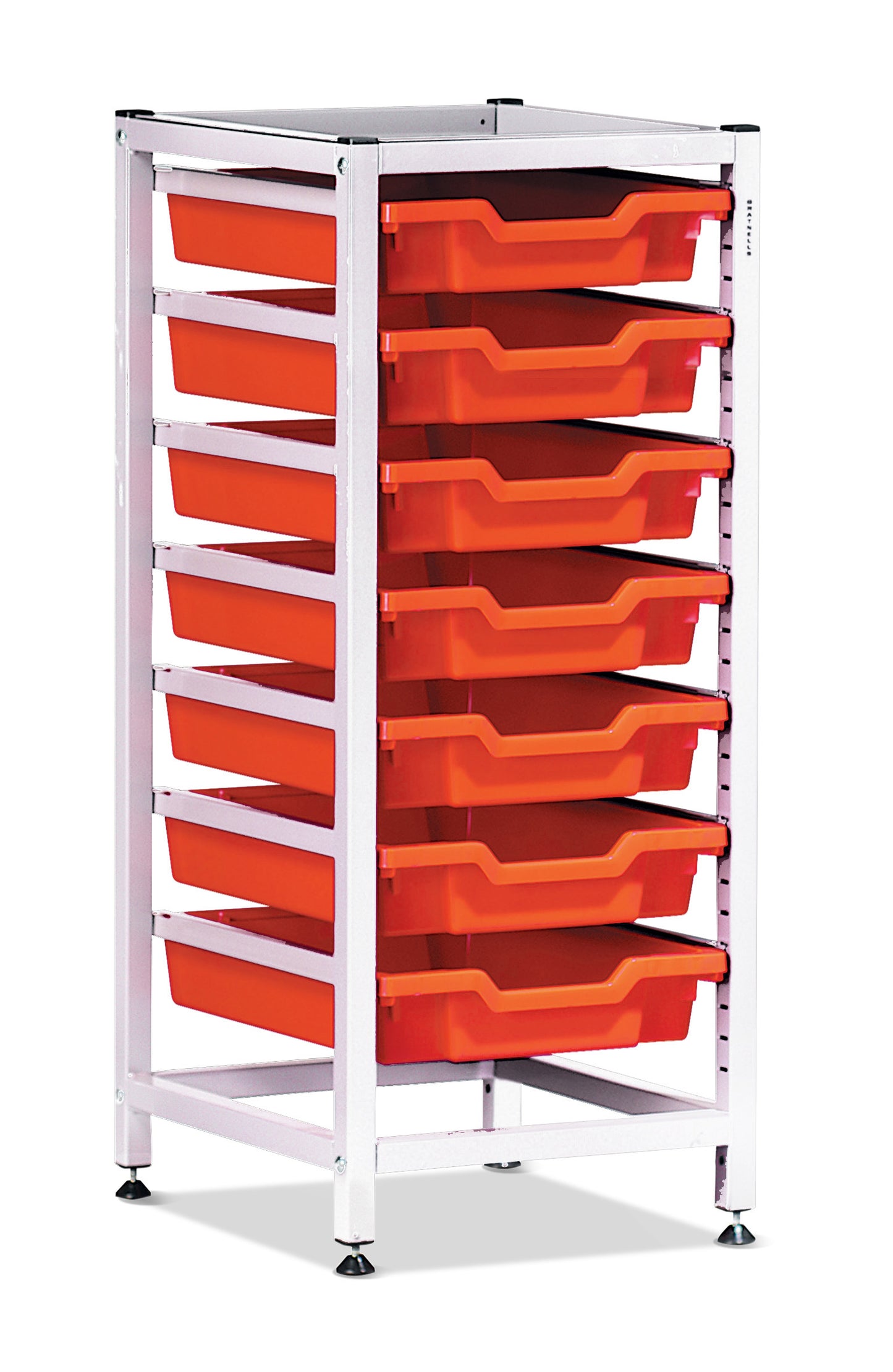 Gratnells Science Bench Height Single Frame 7 Shallow Trays