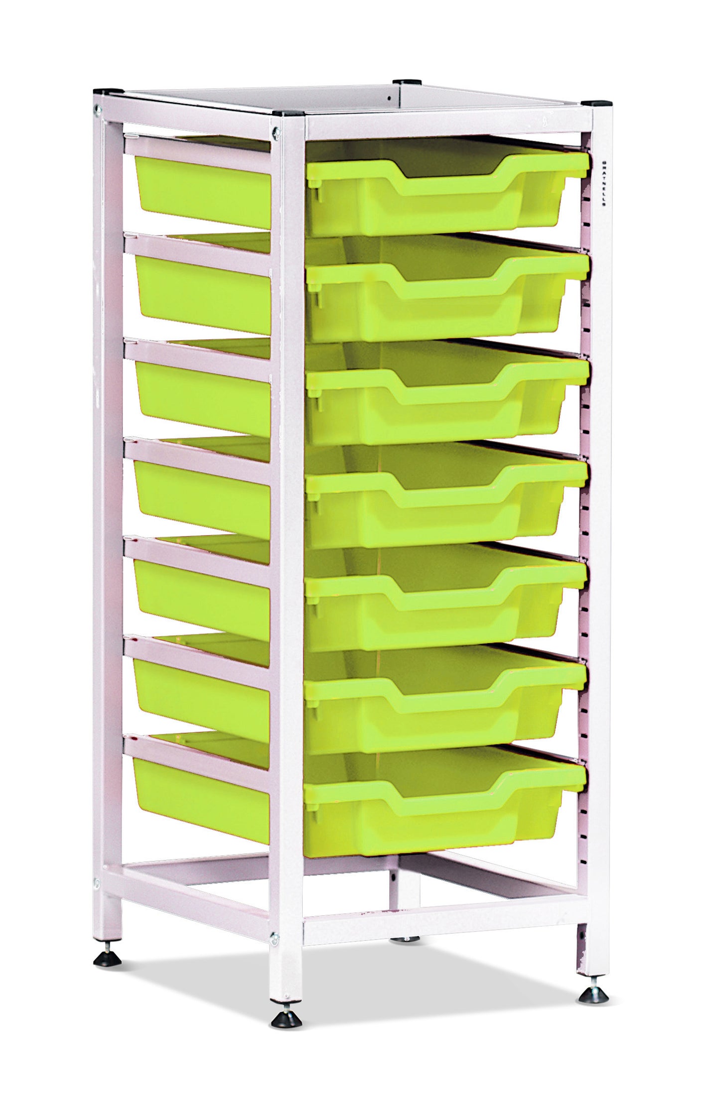 Gratnells Science Bench Height Single Frame 7 Shallow Trays