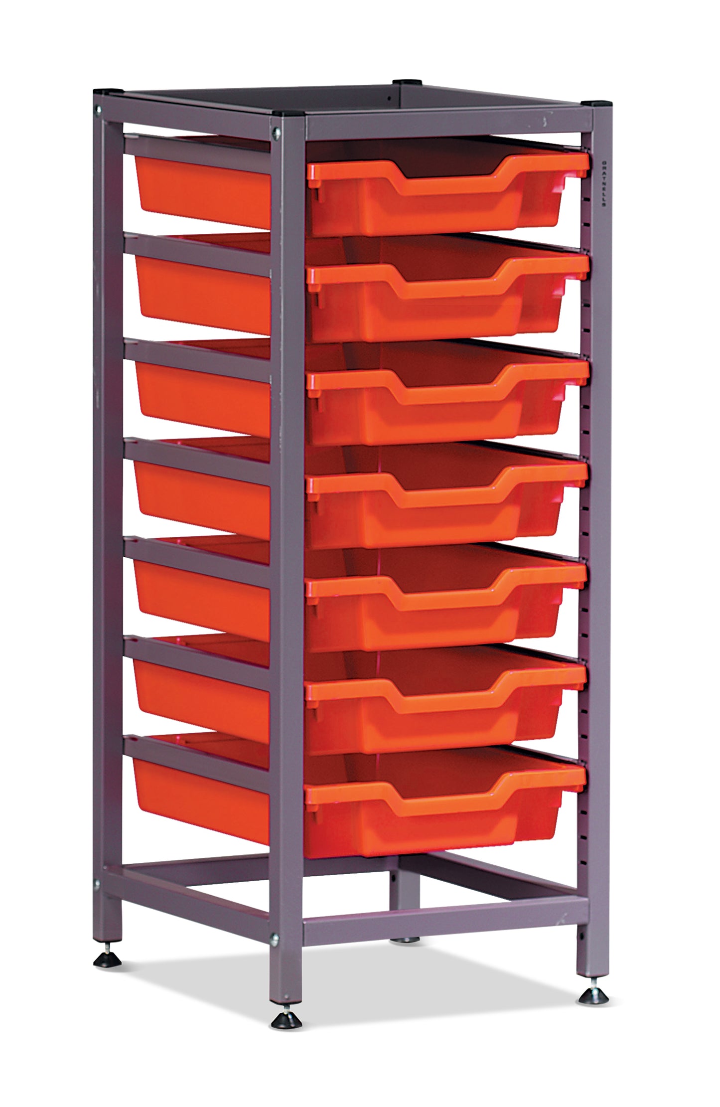 Gratnells Science Bench Height Single Frame 7 Shallow Trays