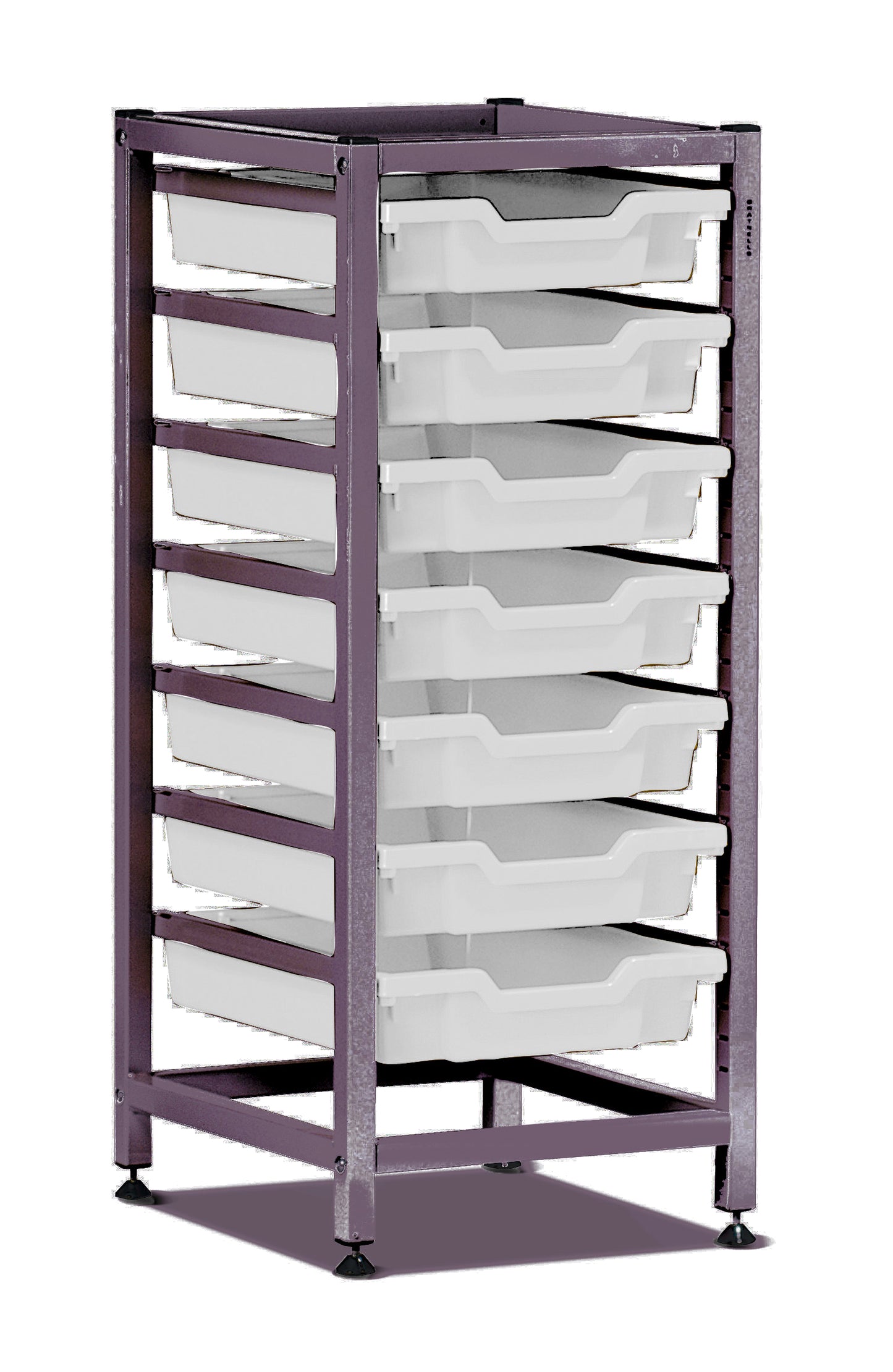 Gratnells Science Bench Height Single Frame 7 Shallow Trays