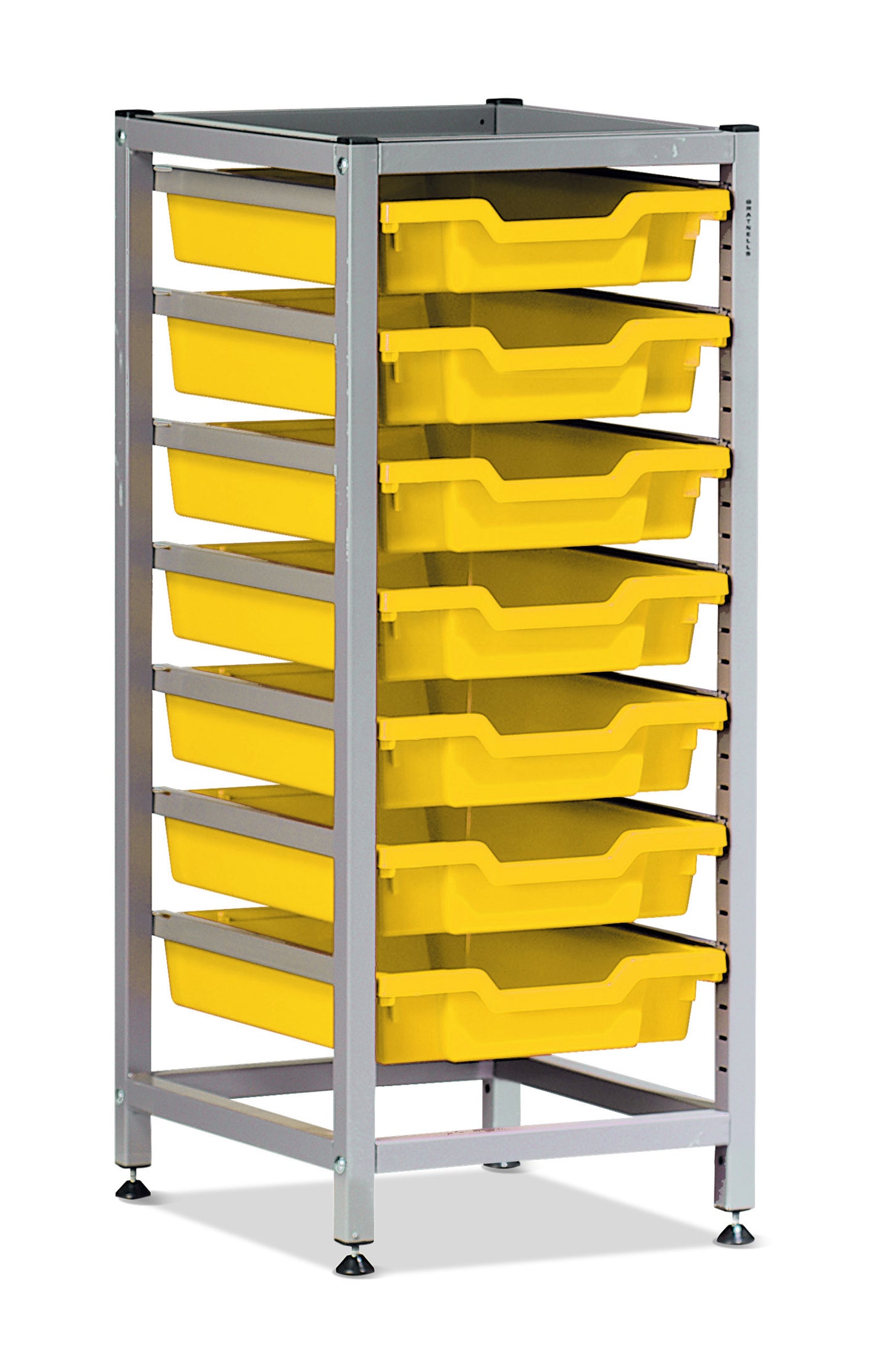 Gratnells Science Bench Height Single Frame 7 Shallow Trays