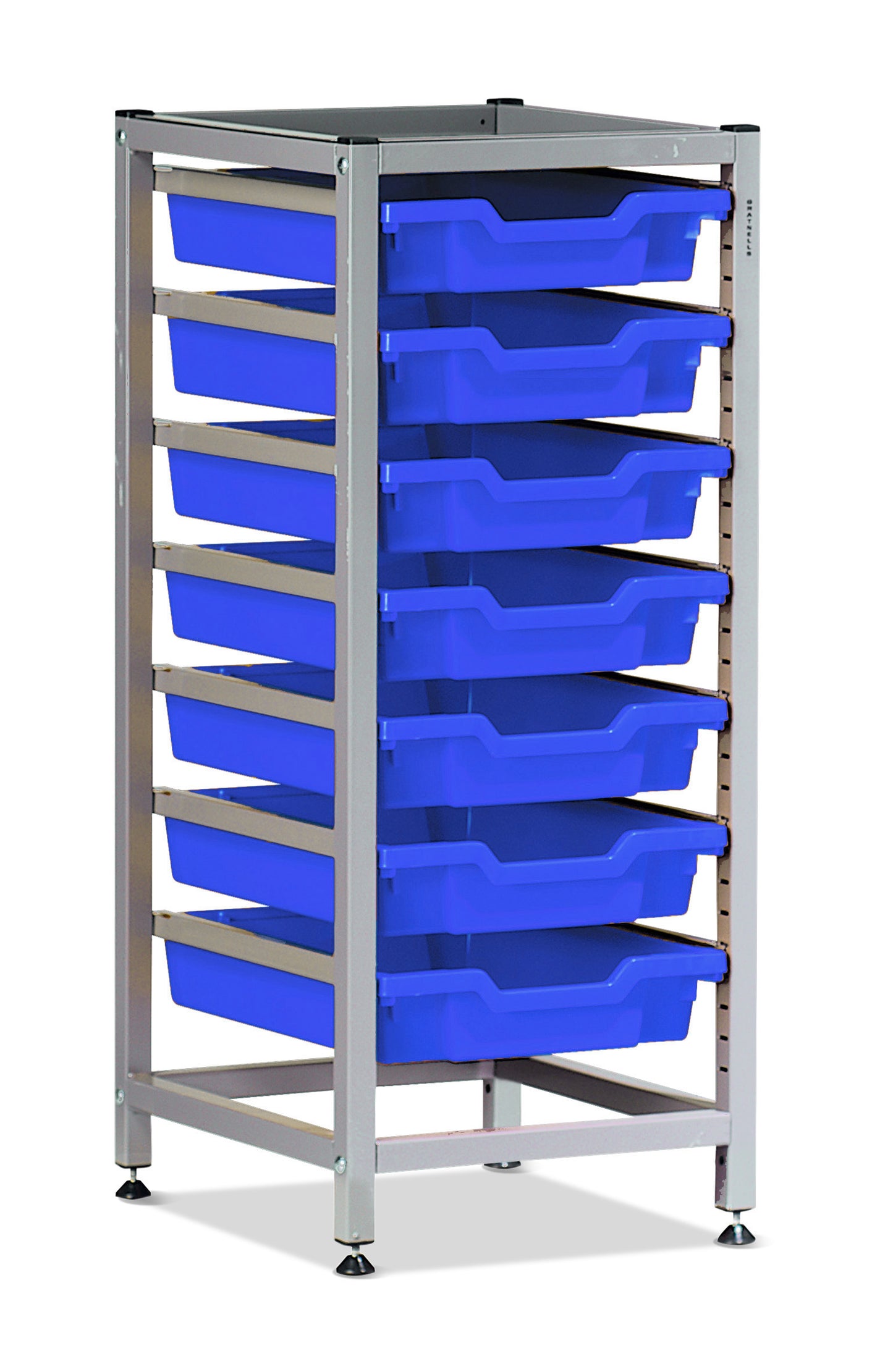 Gratnells Science Bench Height Single Frame 7 Shallow Trays