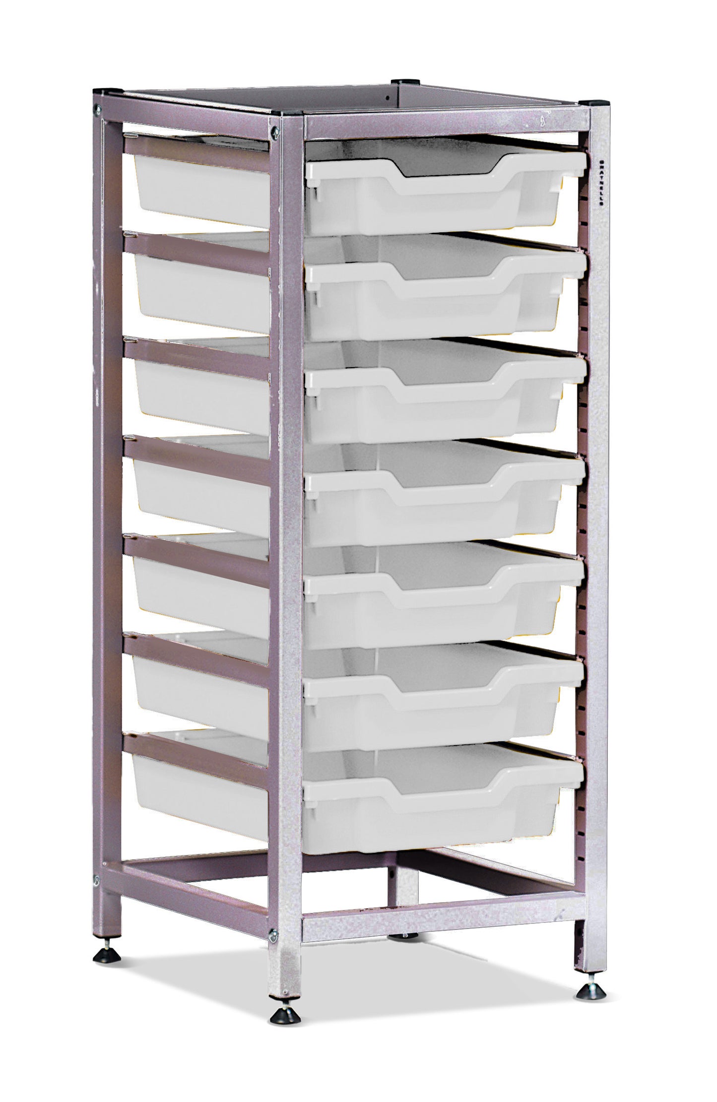 Gratnells Science Bench Height Single Frame 7 Shallow Trays