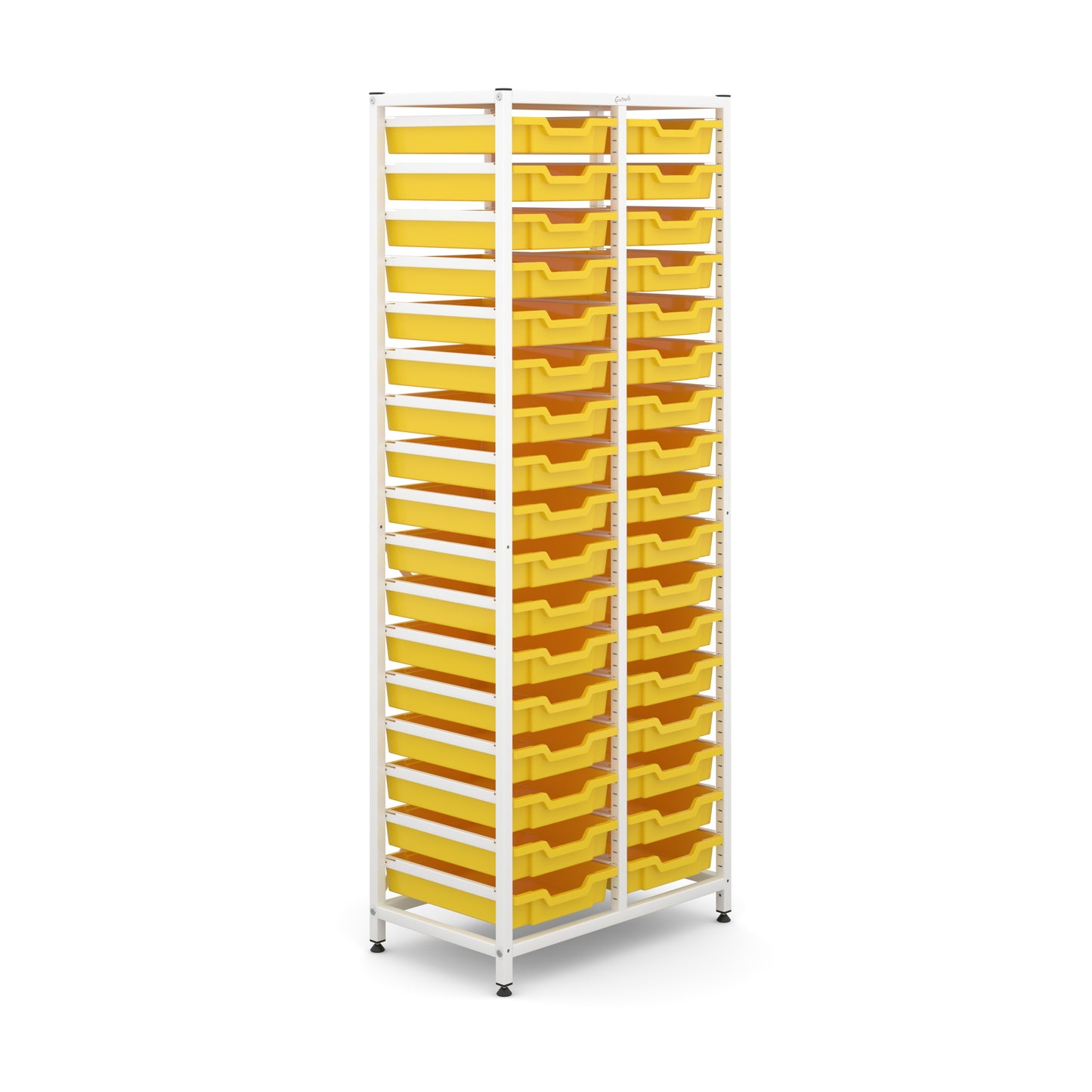 Gratnells Science Tall Double Frame 34 Shallow Trays