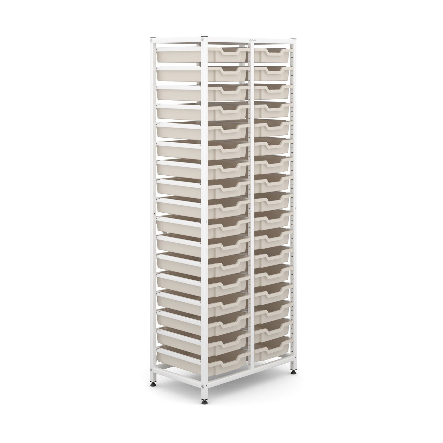 Gratnells Science Tall Double Frame 34 Shallow Trays