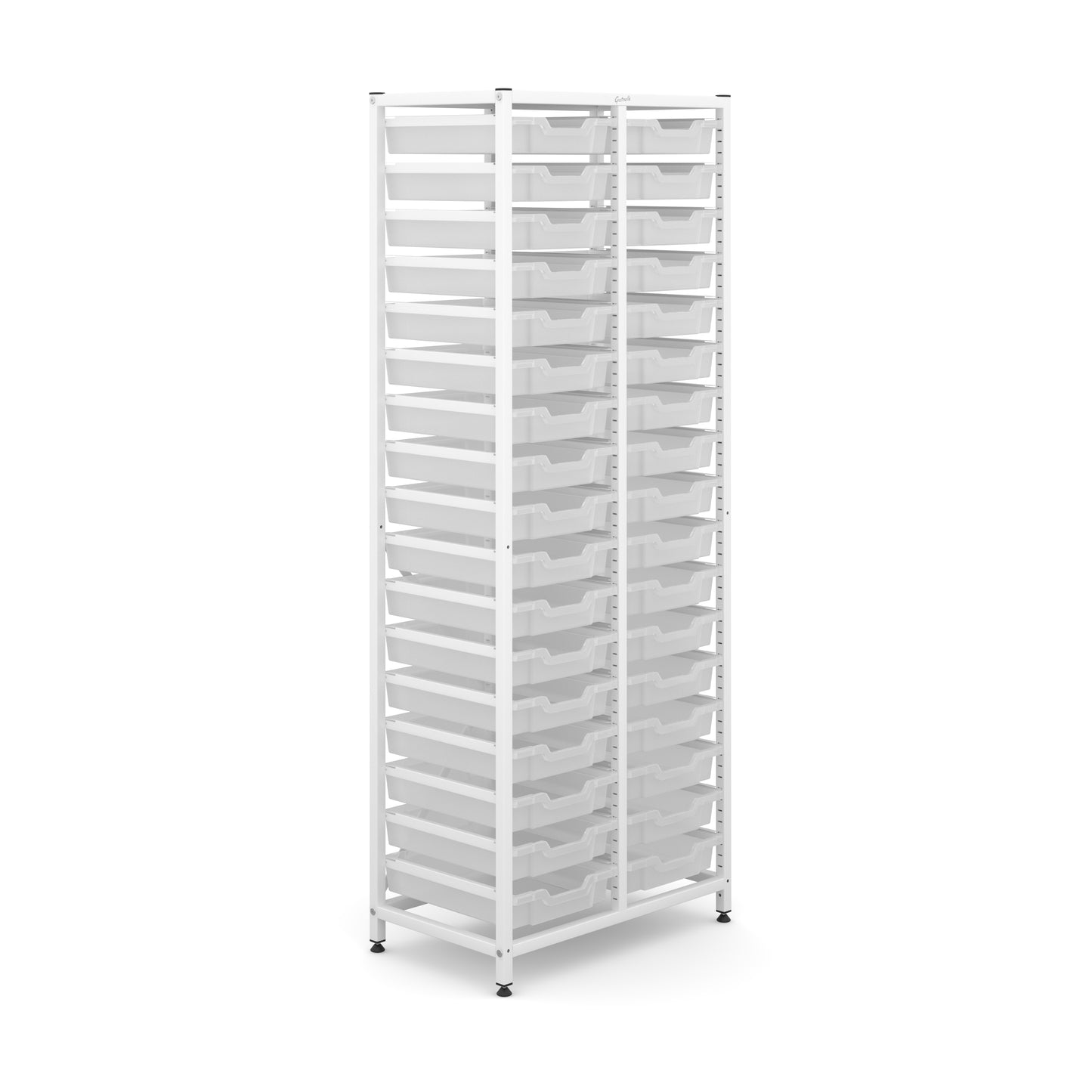 Gratnells Science Tall Double Frame 34 Shallow Trays