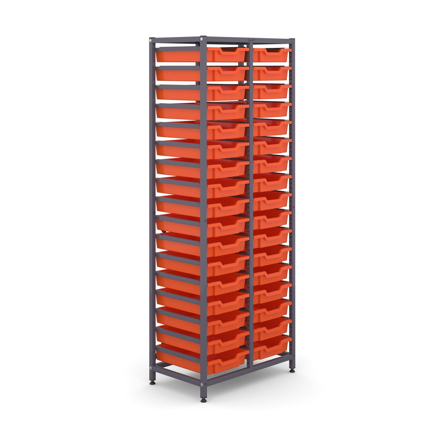 Gratnells Science Tall Double Frame 34 Shallow Trays