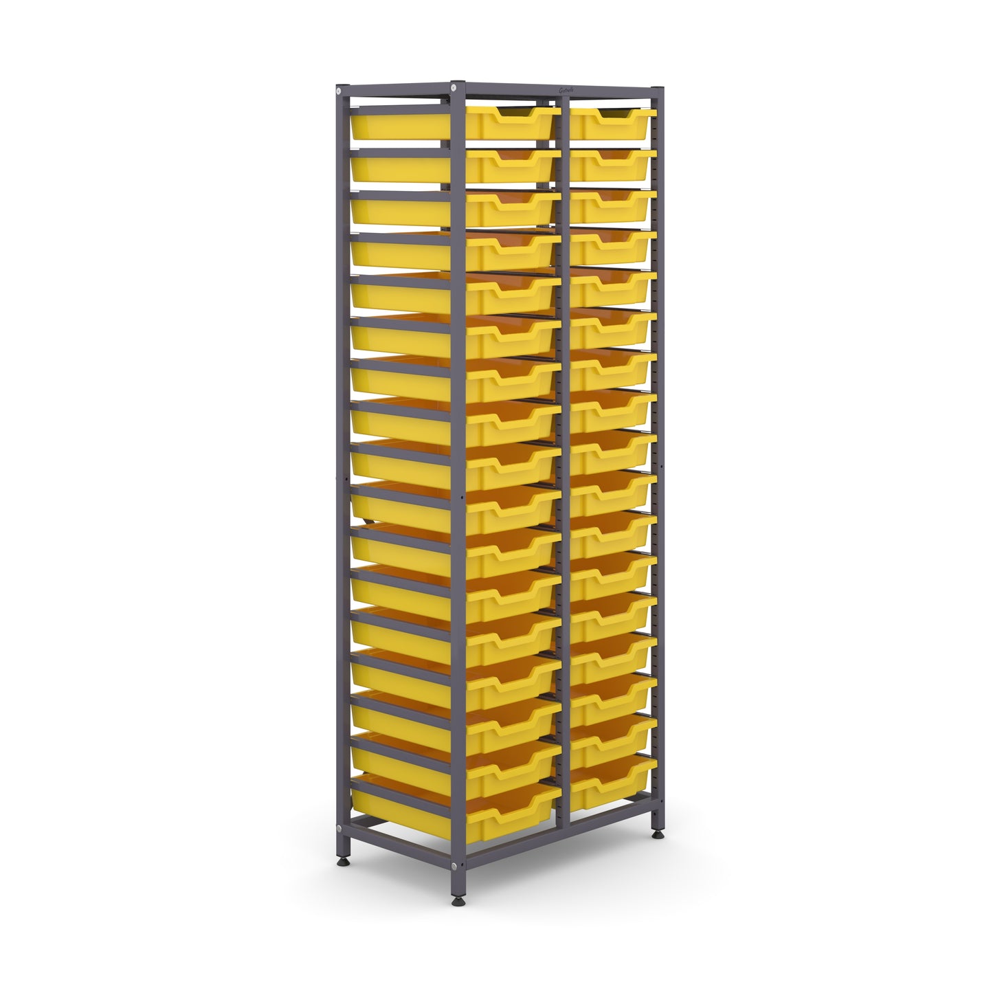 Gratnells Science Tall Double Frame 34 Shallow Trays