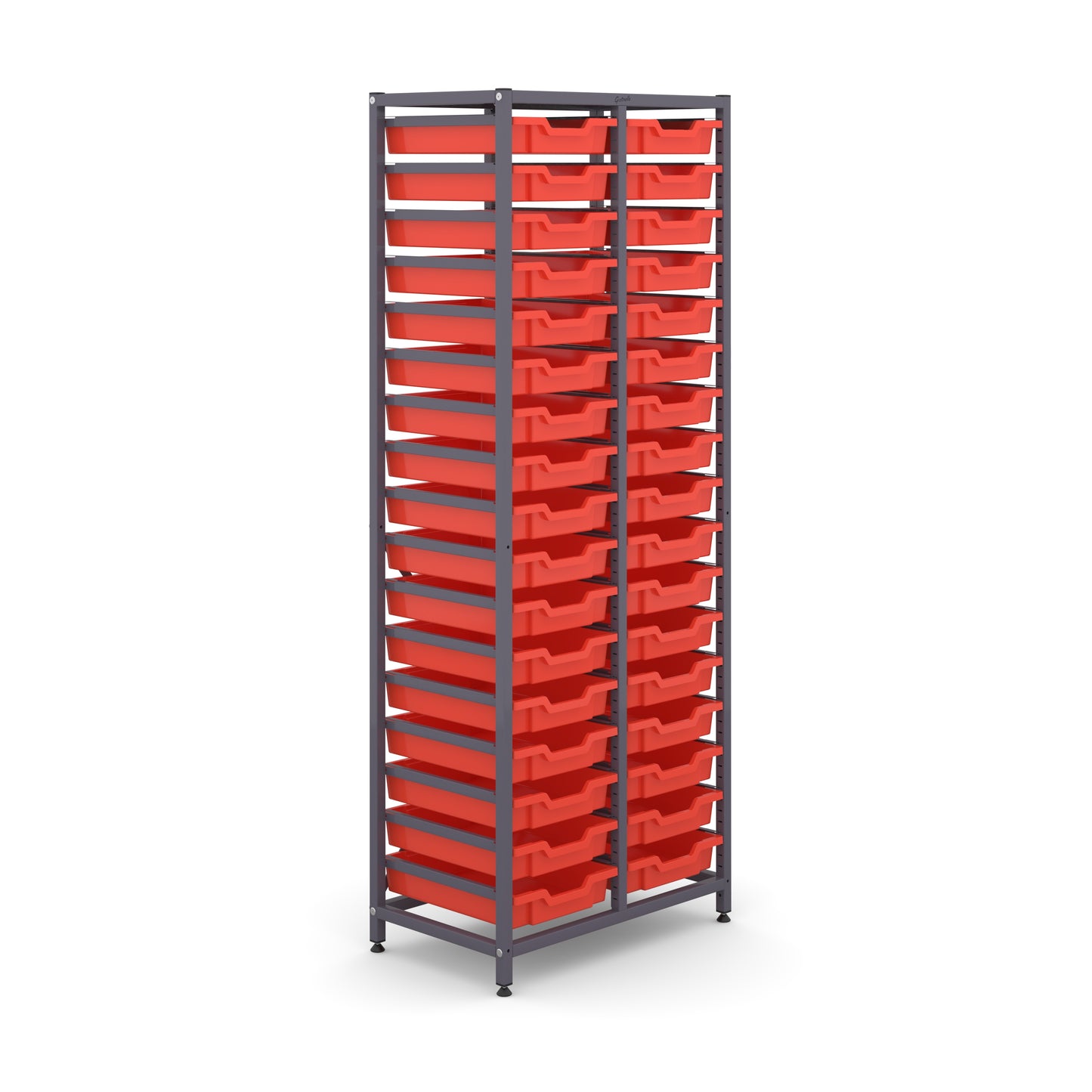 Gratnells Science Tall Double Frame 34 Shallow Trays