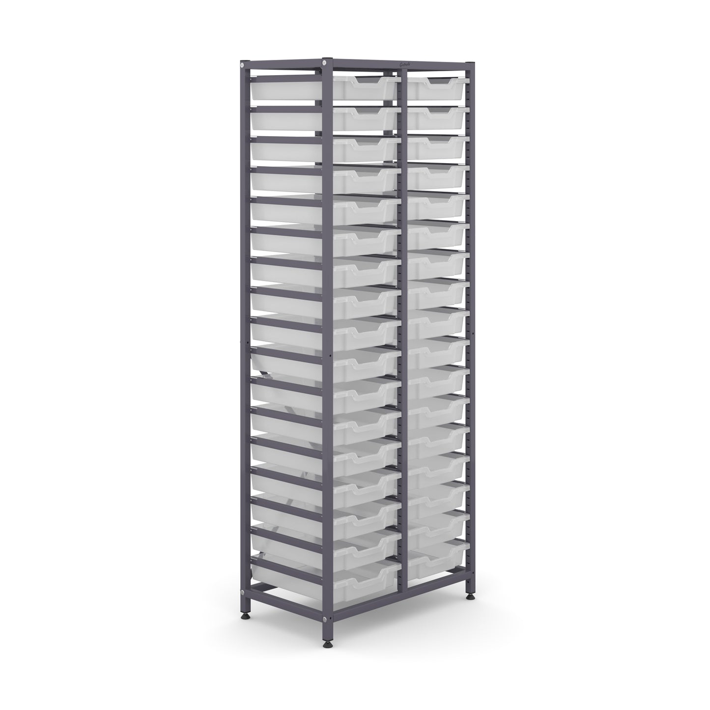 Gratnells Science Tall Double Frame 34 Shallow Trays
