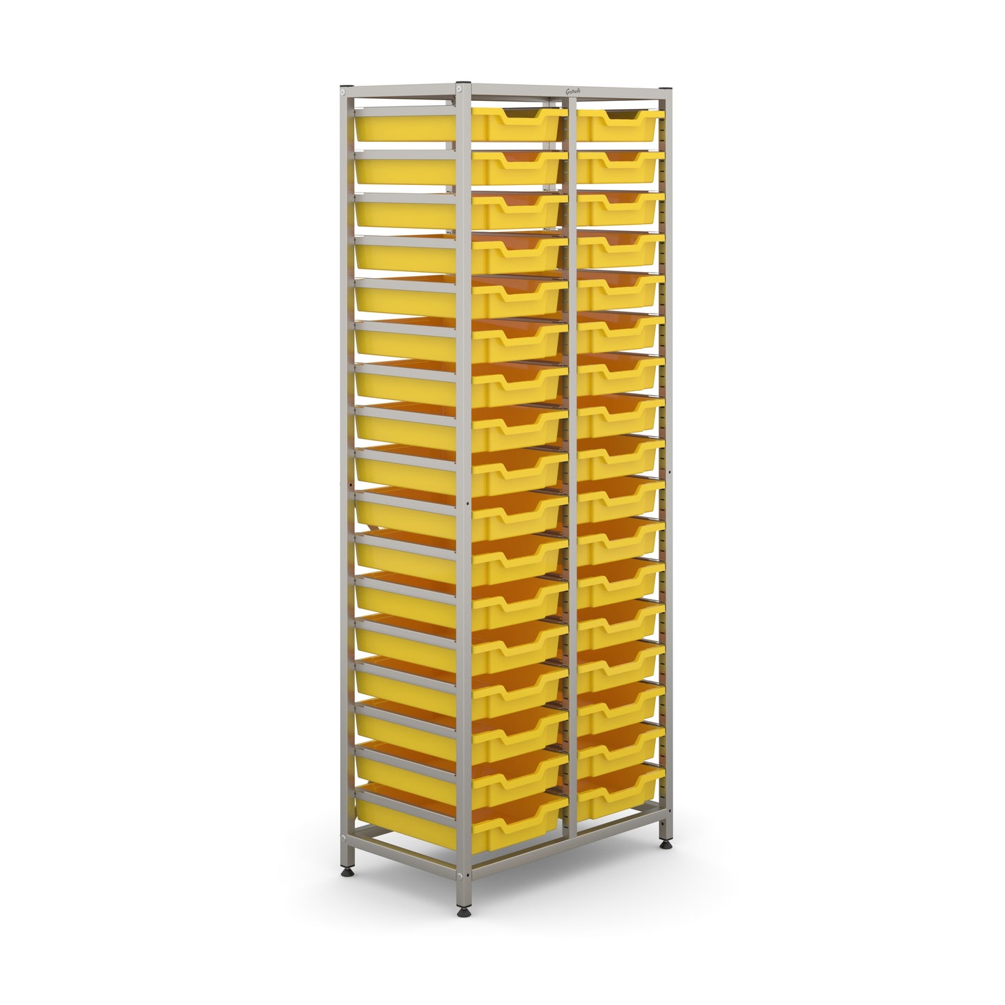 Gratnells Science Tall Double Frame 34 Shallow Trays