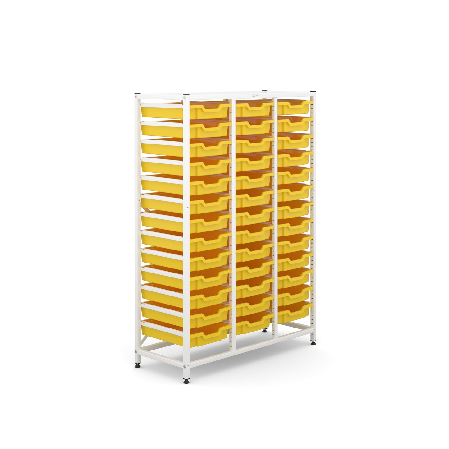 Gratnells Science Mid Treble Frame 39 Shallow Trays