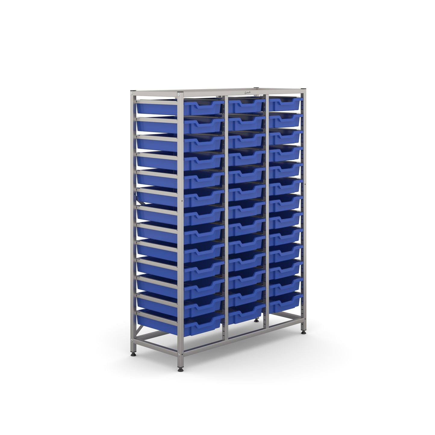 Gratnells Science Mid Treble Frame 39 Shallow Trays
