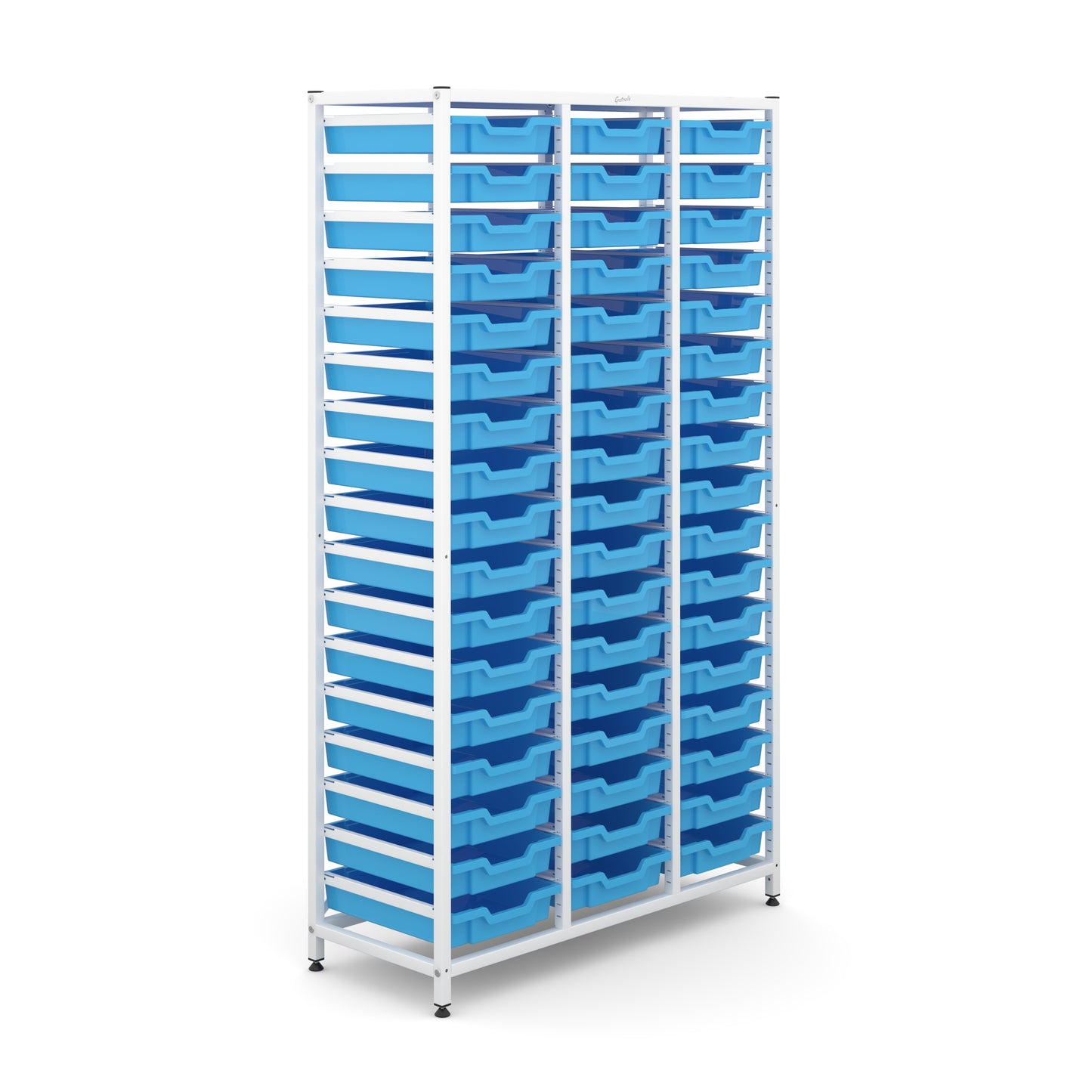 Gratnells Science Tall Treble Frame 51 Shallow Trays