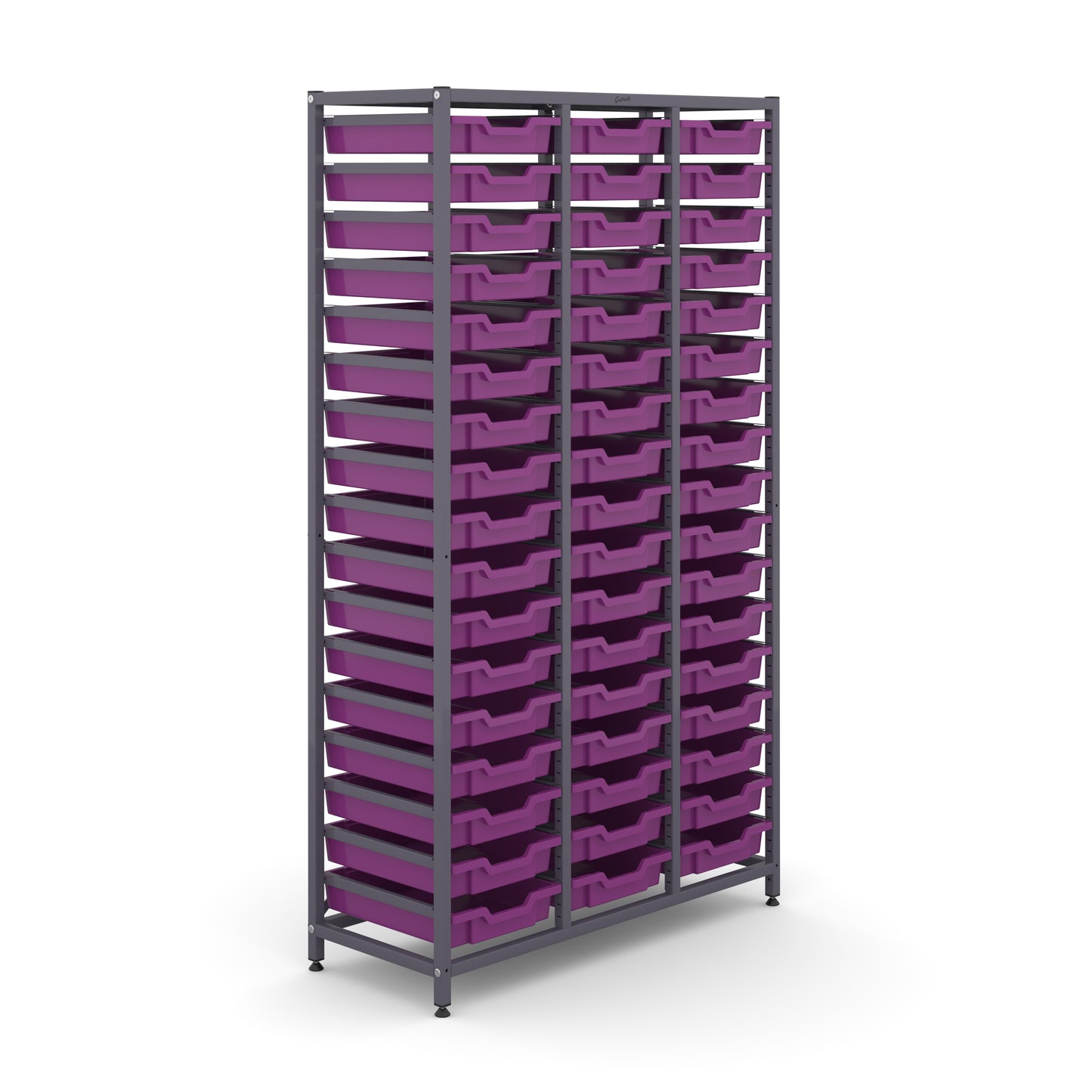 Gratnells Science Tall Treble Frame 51 Shallow Trays