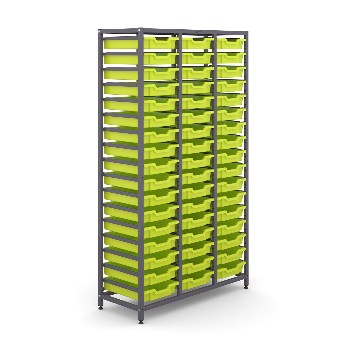 Gratnells Science Tall Treble Frame 51 Shallow Trays