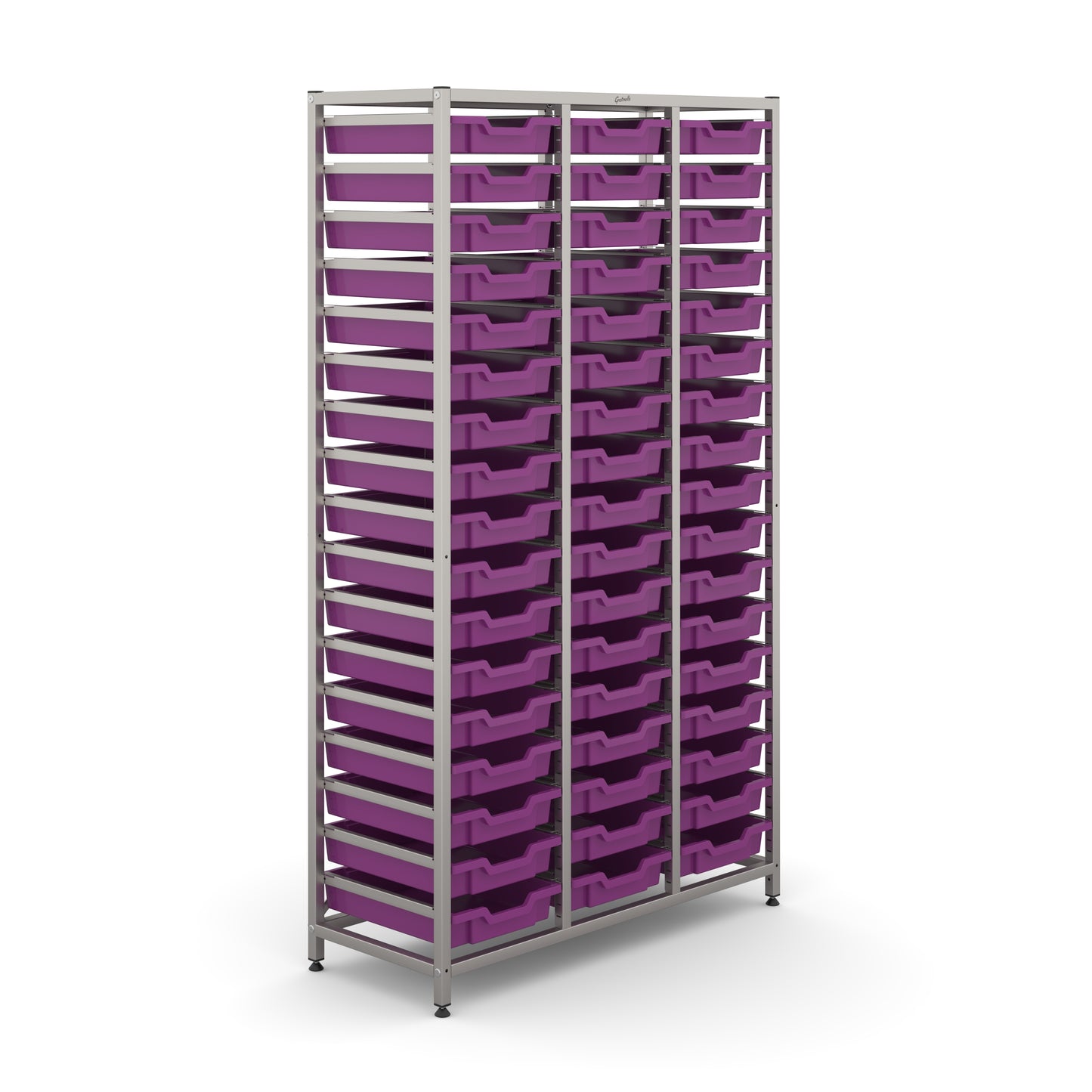 Gratnells Science Tall Treble Frame 51 Shallow Trays