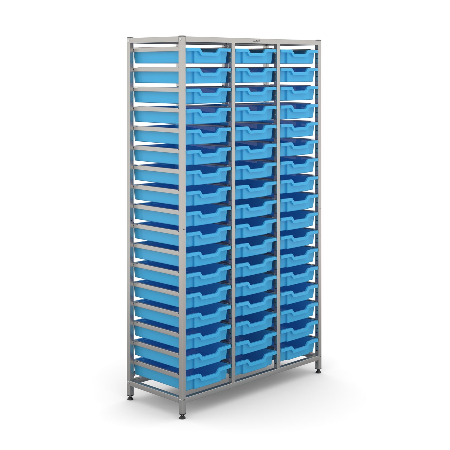 Gratnells Science Tall Treble Frame 51 Shallow Trays