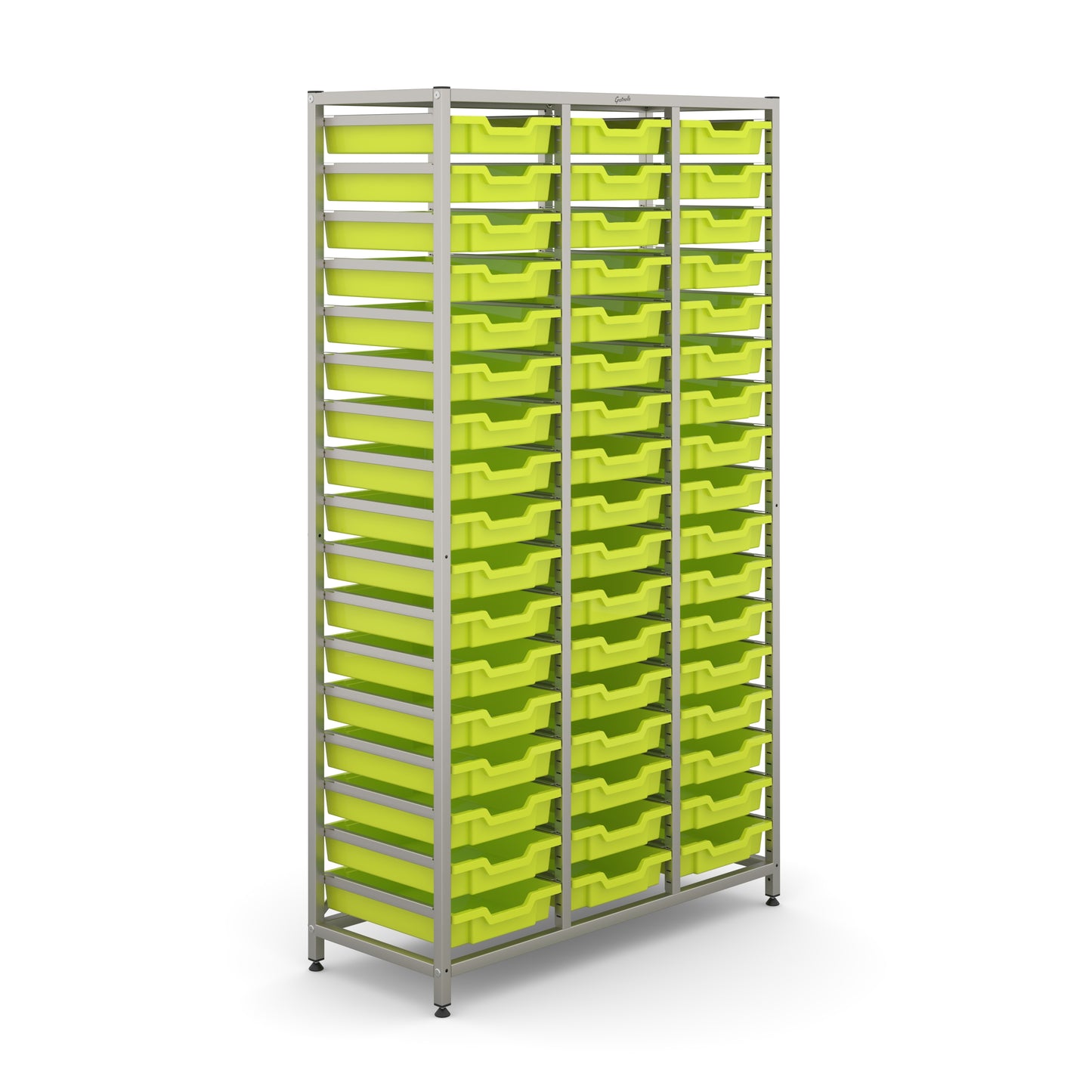 Gratnells Science Tall Treble Frame 51 Shallow Trays
