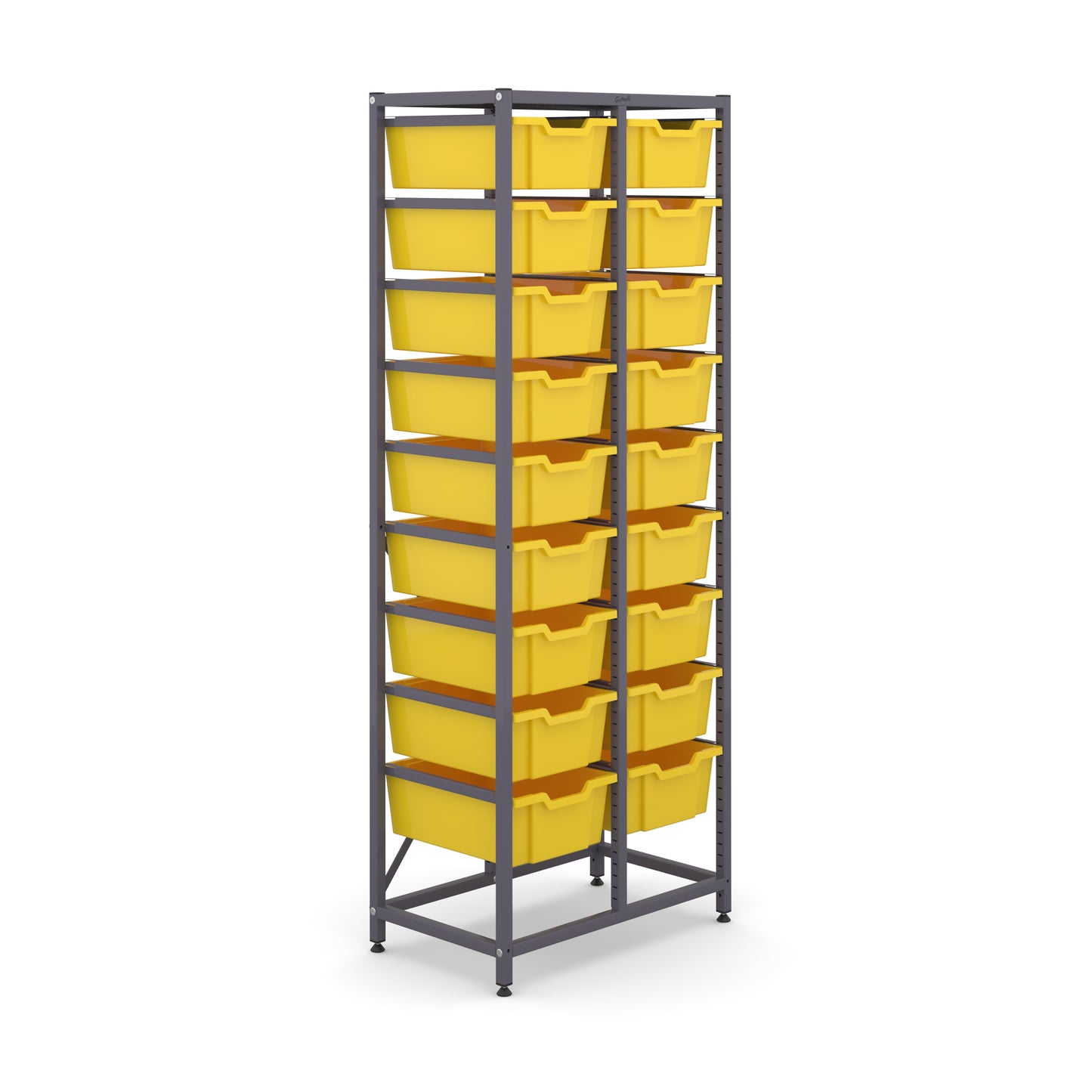 Gratnells Science Tall Double Frame 18 Deep Trays