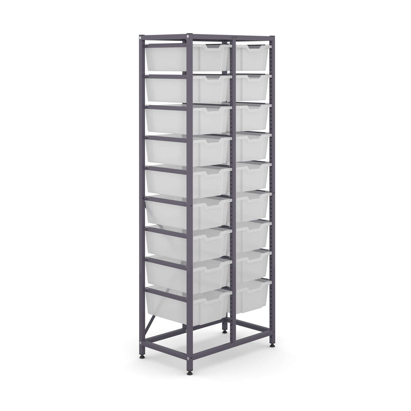 Gratnells Science Tall Double Frame 18 Deep Trays