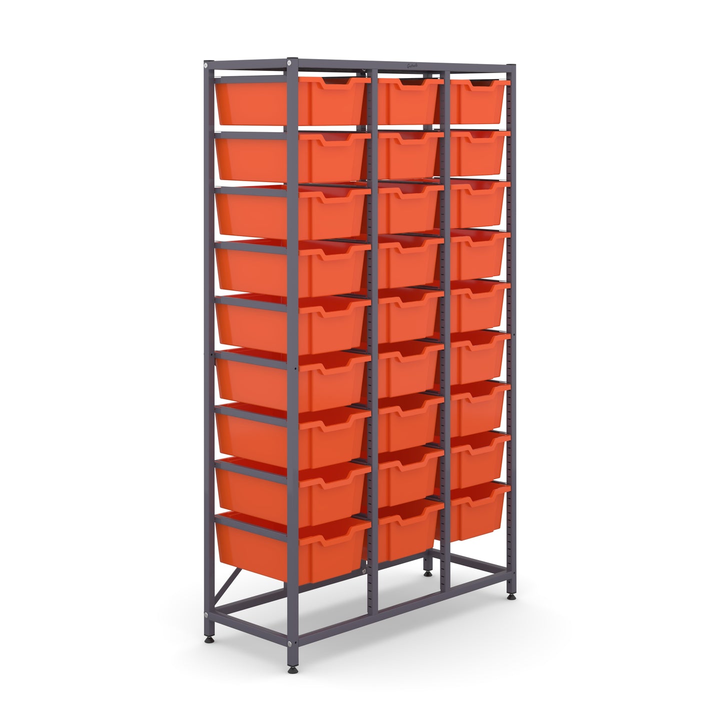 Gratnells Science Tall Treble Frame 27 Deep Trays