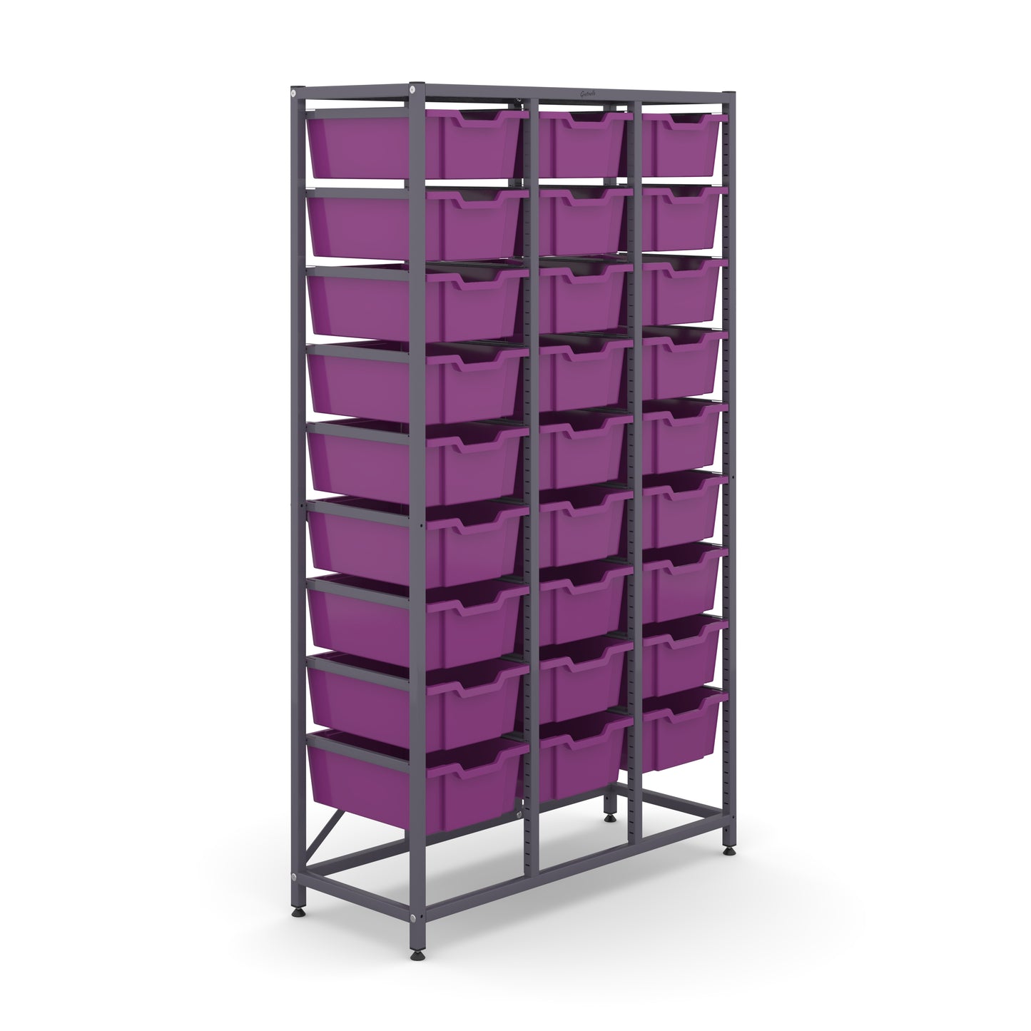 Gratnells Science Tall Treble Frame 27 Deep Trays