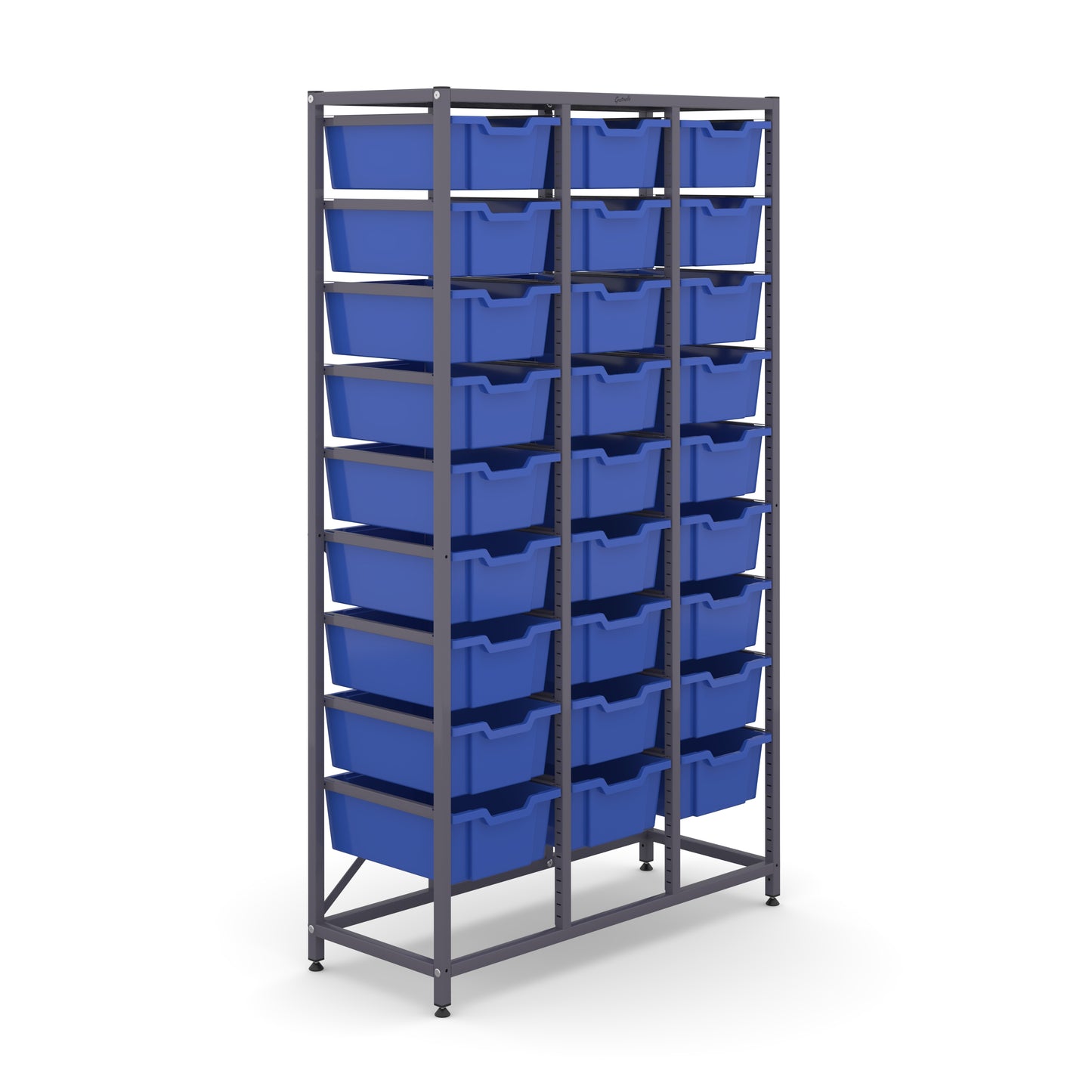 Gratnells Science Tall Treble Frame 27 Deep Trays
