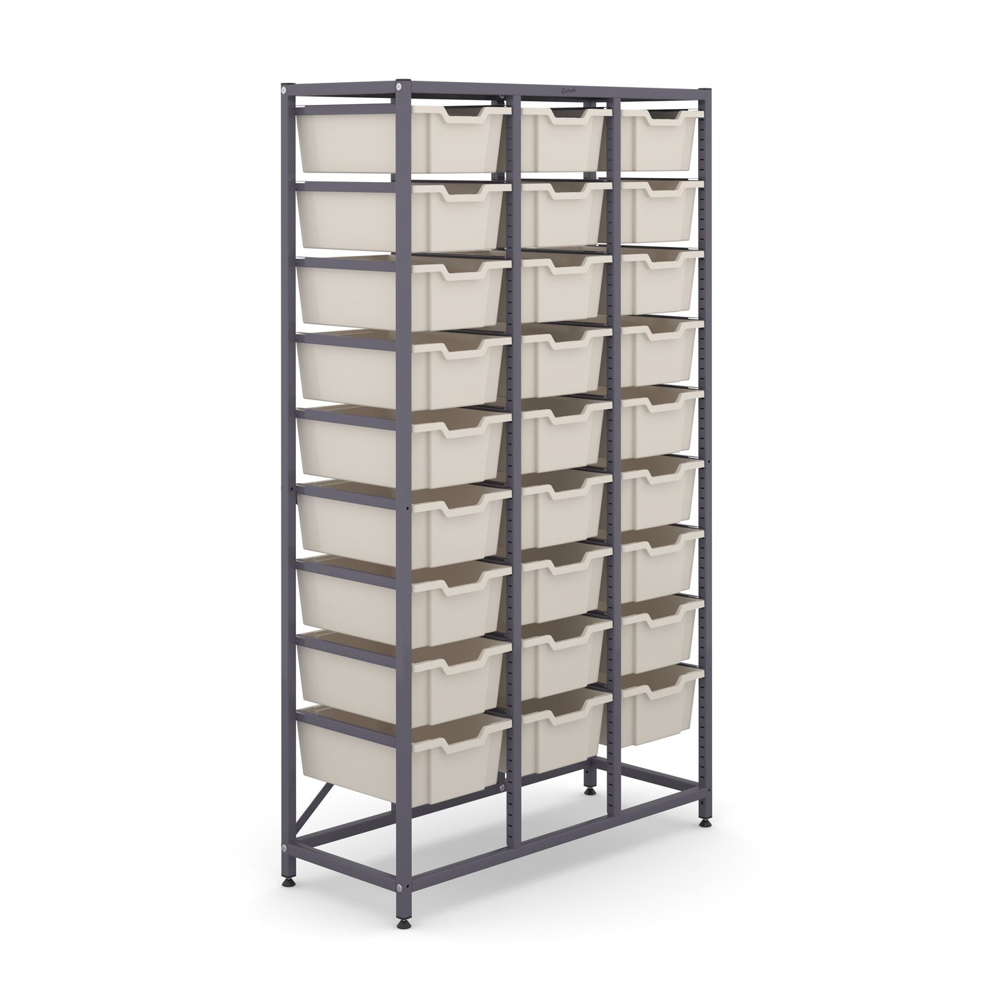 Gratnells Science Tall Treble Frame 27 Deep Trays