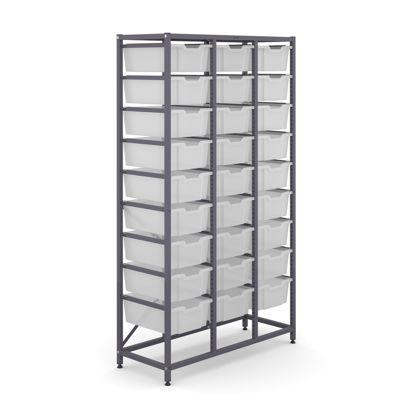 Gratnells Science Tall Treble Frame 27 Deep Trays