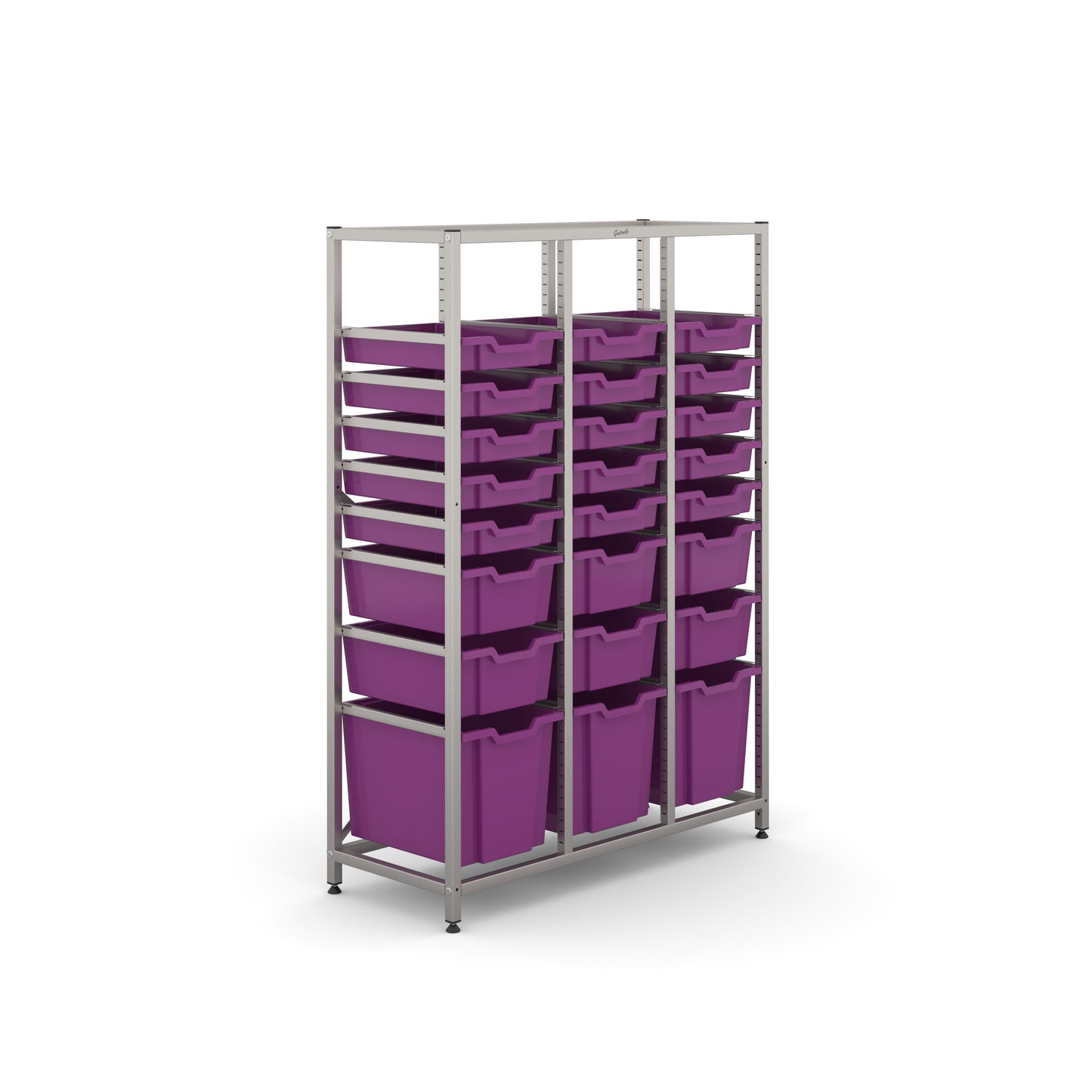 Gratnells Science Mid Treble Frame 3 Jumbo 6 Deep & 15 Shallow Trays