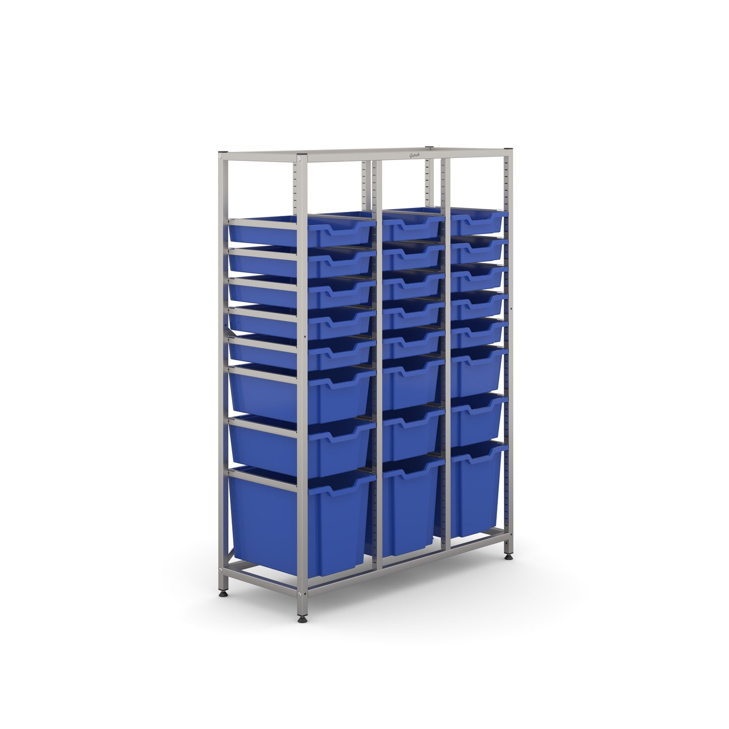 Gratnells Science Mid Treble Frame 3 Jumbo 6 Deep & 15 Shallow Trays