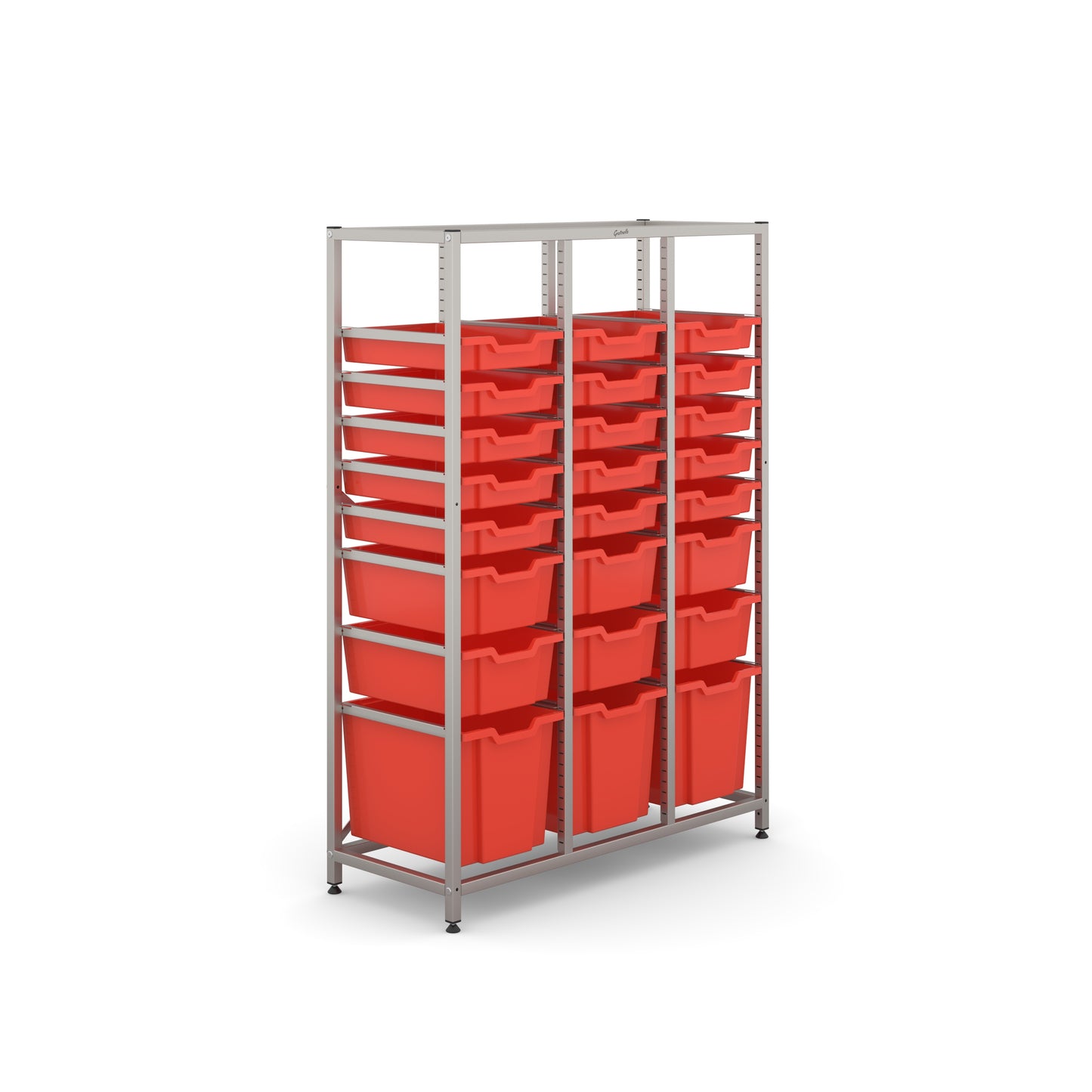 Gratnells Science Mid Treble Frame 3 Jumbo 6 Deep & 15 Shallow Trays