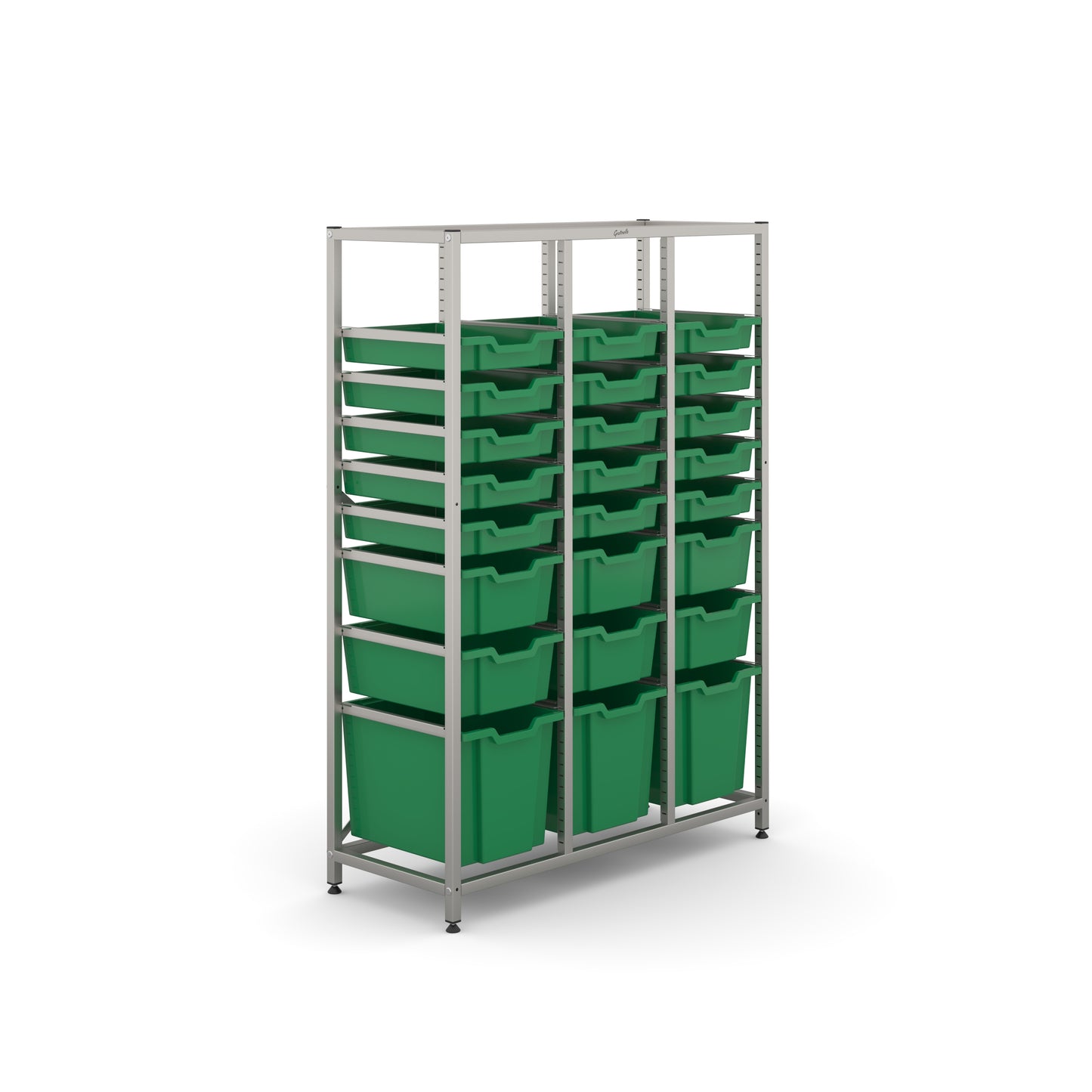 Gratnells Science Mid Treble Frame 3 Jumbo 6 Deep & 15 Shallow Trays