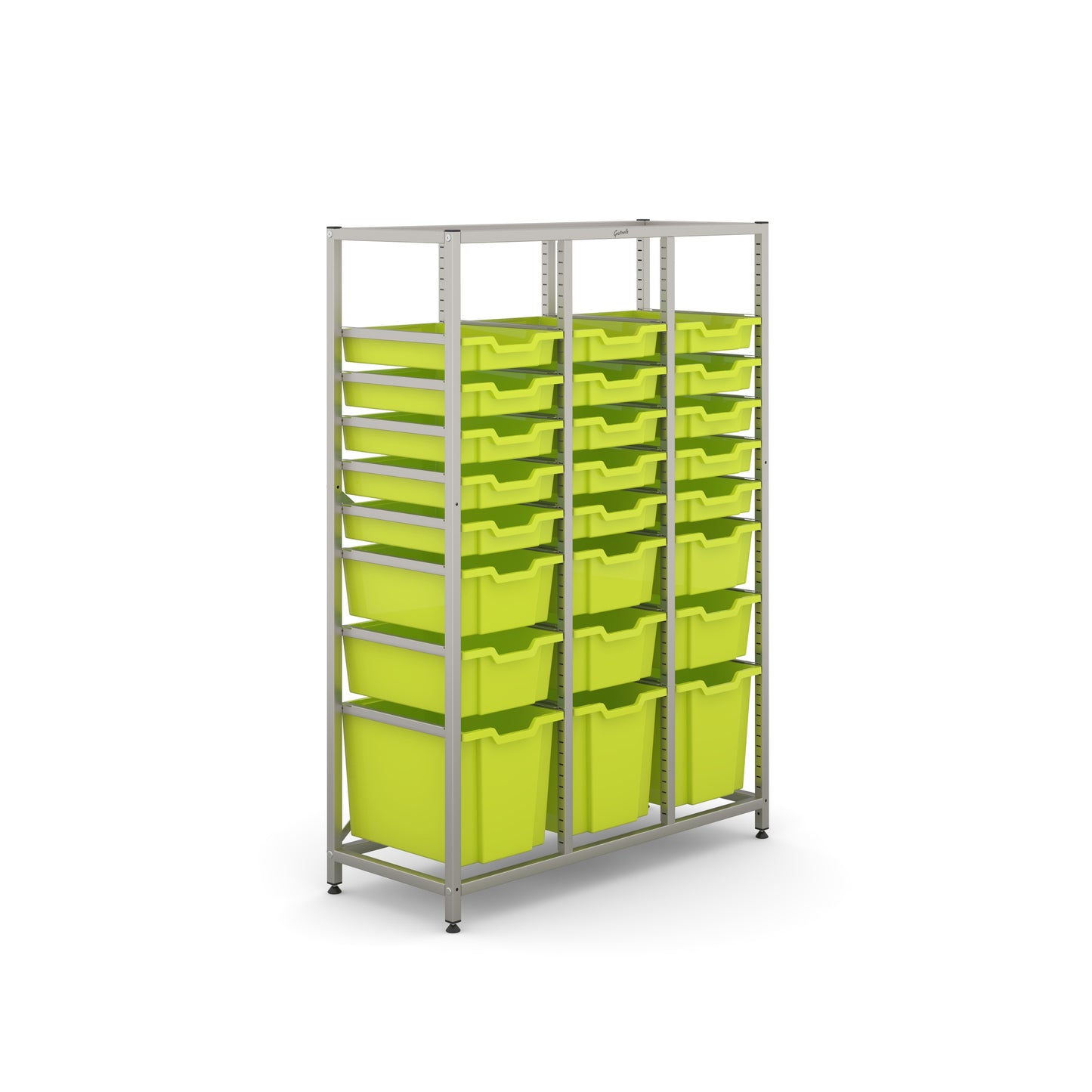 Gratnells Science Mid Treble Frame 3 Jumbo 6 Deep & 15 Shallow Trays