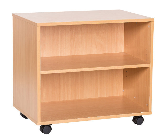 School 615mm High - 6 High Double Shelf Unit